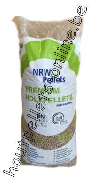 Houtpellets Duitse (NRW) DIN Plus - EN+A1 - 15 kg 
